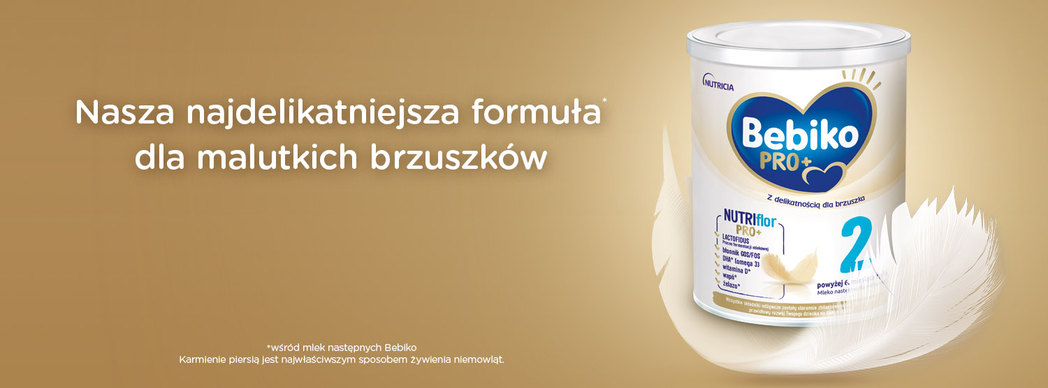 Bebiko Pro+: kup 2 sztuki - 3 zł rabatu